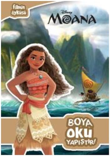 Disney Moana-Boya Oku Yapıştır! - Kolektif - Doğan Egmont Yayıncılık