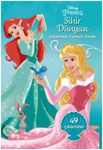 Disney Prenses Sihir Dünyası Çıkartmalı Faaliyet Kitabı - Kolektif - D