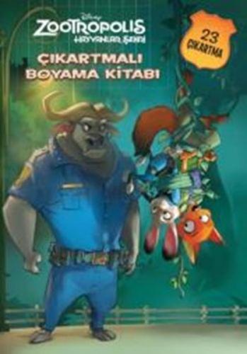 Disney Zootropolis Hayvanlar Şehri - Çıkartmalı Boyama Kitabı - Kolekt