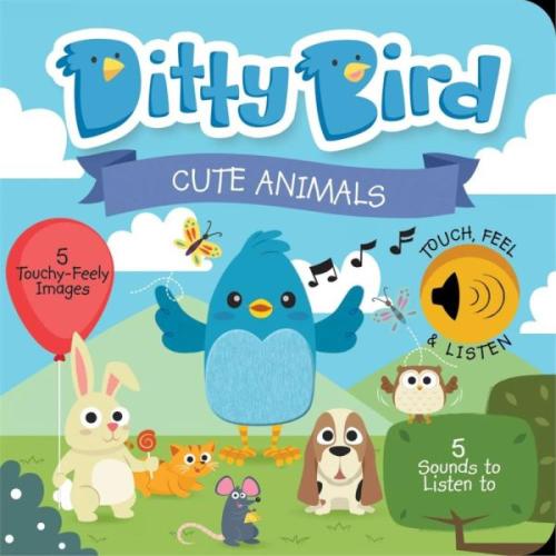 Ditty Bird: Cute Animals (Sesli Kitap) - Ditty Bird - Mema Publishing