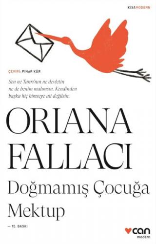 Doğmamış Çocuğa Mektup (Kısa Modern) - Oriana Fallaci - Can Yayınları