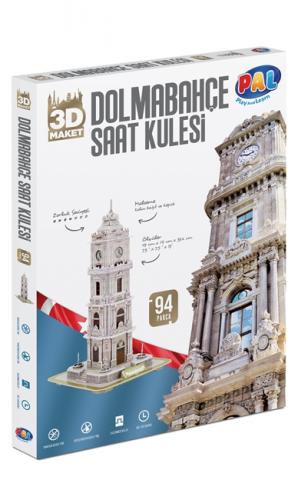 Dolmabahçe Saat Kulesi 3D Puzzle 93 Parça - - Pal Oyuncak