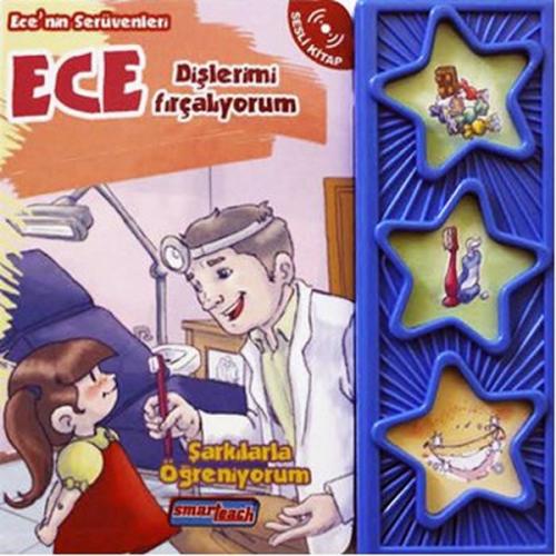 Ece Dişlerimi Fırçalıyorum (Sesli Kitap) (Ciltli) - Kolektif - Smartea