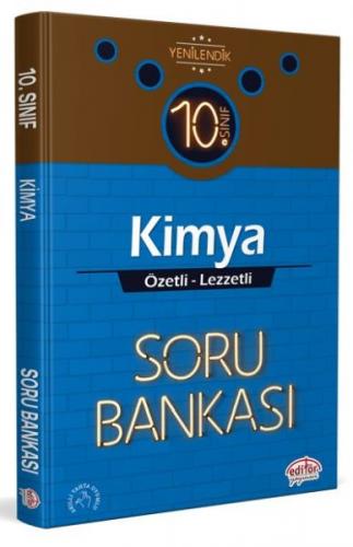 Editör 10. Sınıf Kimya Özetli Lezzetli Soru Bankası - - Editör Yayınla