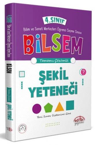 Editör 4. Sınıf Bilsem Hazırlık Şekil Yeteneği Tamamı Çözümlü - Komisy