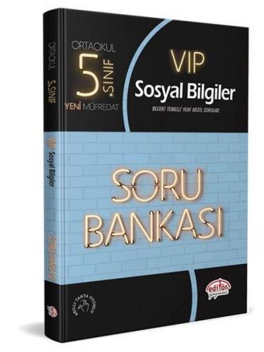 5. Sınıf VIP Sosyal Bilgiler Soru Bankası - Kolektif - Editör Yayınevi