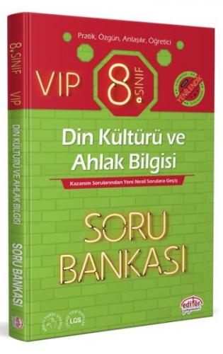 Editör 8. Sınıf VIP Din Kültürü ve Ahlak Bilgisi Soru Bankası - - Edit