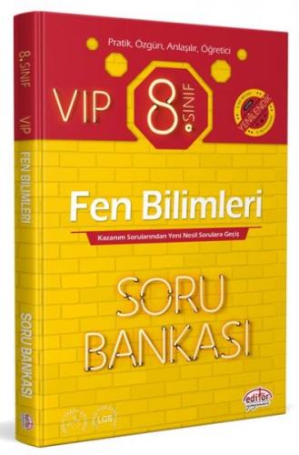 Editör 8. Sınıf VIP Fen Bilimleri Soru Bankası - - Editör Yayınları