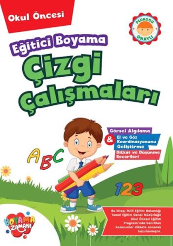 Eğitici Boyama - Çizgi Çalışmaları - - Boyama Zamanı