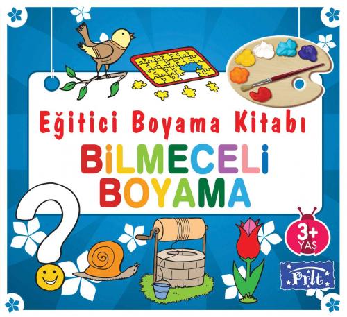 Eğitici Boyama Kitabı - Bilmeceli Boyama - Kolektif - Parıltı Yayınlar