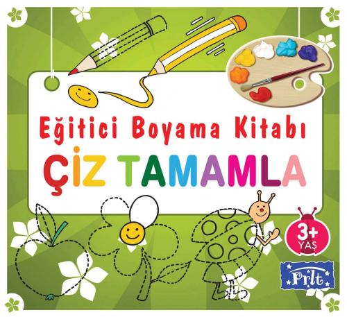 Eğitici Boyama Kitabı - Çiz Tamamla - Kolektif - Parıltı Yayınları