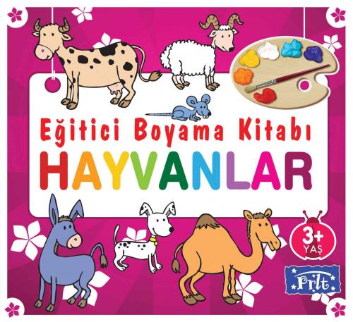 Eğitici Boyama Kitabı - Hayvanlar - Kolektif - Parıltı Yayınları