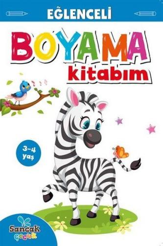 Eğlenceli Boyama Kitabım - Mavi Kitap - Kolektif - Sancak Yayınları