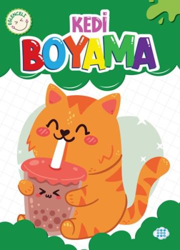 Eğlenceli Kedi Boyama - Kollektif - Dokuz Çocuk Yayınları