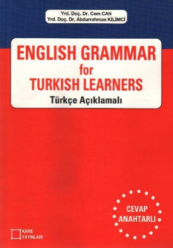 English Grammar for Turkish Learners Türkçe Açıklamalı - Cem Can - Kar