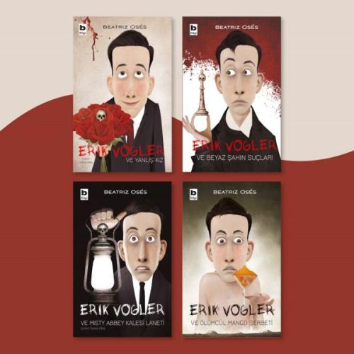 Erik Vogler Maceraları seti (4 kitap) - Beatriz Oses - Bilgi Yayınevi