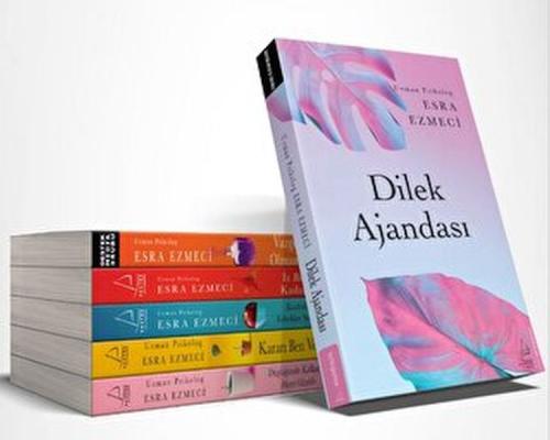 Esra Ezmeci Defter Hediyeli 5 Kitap Set Dilek Ajandası Hediyeli - Esra