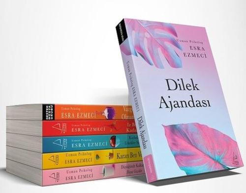 Esra Ezmeci Seti - Defter Hediyeli 5 Kitap Takım Dilek Ajandası Hediye