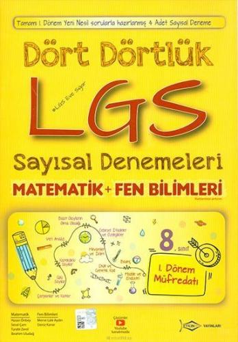 Etkin Dört Dörtlük LGS Sayısal Denemeleri (24,00 TL) - - Etkin Yayınla