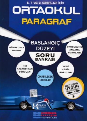 2018 8.Sınıf LGS Başlangıç Düzey K Serisi Paragraf Soru Bankası - Kole