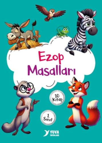 Ezop Masalları 1. Sınıf 10 Kitap - Ülkü Duysak - Yuva Yayınları