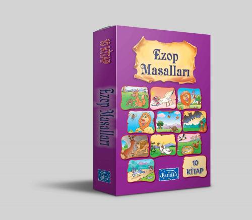 Ezop Masalları (10 Kitap Takım) - Kolektif - Parıltı Yayınları