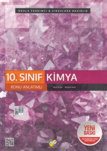 10.Sınıf Kimya Konu Anlatımlı 2020 - Kolektif - Fdd Yayınları