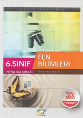 6. Sınıf Fen Bilimleri Konu Anlatımlı - Osman Akdaş - Fdd Yayınları