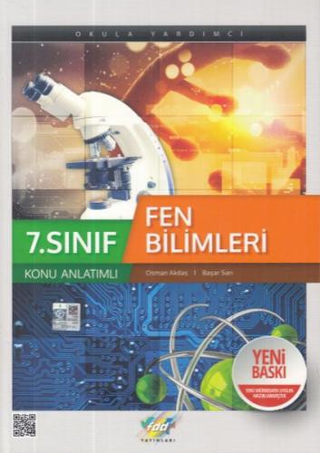 7. Sınıf Fen Bilimleri Konu Anlatımlı - Osman Akdaş - Fdd Yayınları