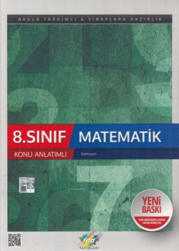 8.Sınıf LGS Matematik Konu Anlatımlı 2019 - Kolektif - Fdd Yayınları