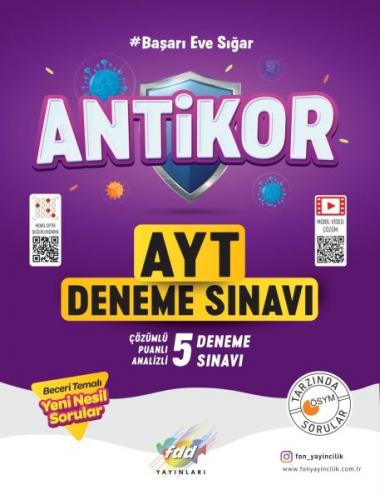 FDD Antikor AYT 5 Deneme Sınavı - - Fdd Yayınları