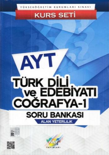 AYT Türk Dili ve Edebiyatı Coğrafya - 1 Soru Bankası - Kolektif - Fdd 