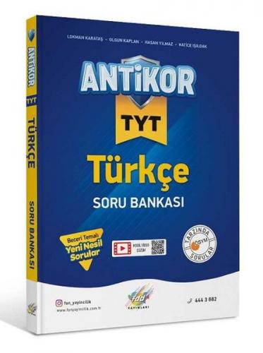 FDD TYT Antikor Türkçe Soru Bankası (Yeni) - - Fdd Yayınları