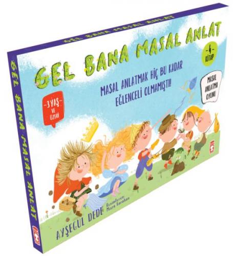 Gel Bana Masal Anlat (4 Kitap Takım) - Ayşegül Dede - Timaş Çocuk