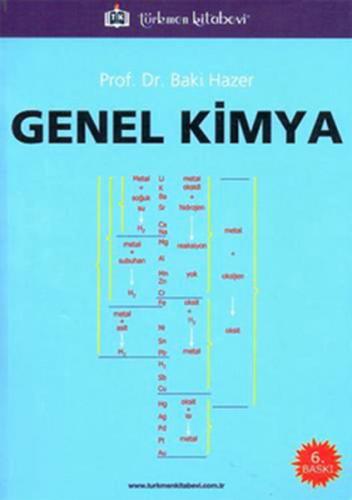 Genel Kimya - Baki Hazer - Türkmen Kitabevi - Akademik Kitapları