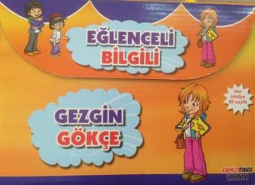 Gezgin Gökçe - Eğlenceli Bilgili (6 Kitap) - Tuna Duran - Kırmızı Pand