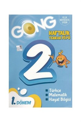 GONG 2. Sınıf1. Dönem Haftalık Tekrar Föyü - Kolektif - Eğiten Kitap