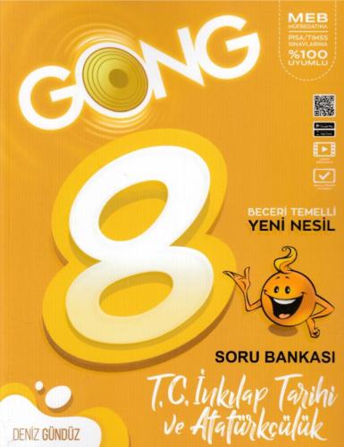 GONG 8.Sınıf T.C. İnkılap Tarihi ve Atatürkçülük Soru Bankası - Deniz 