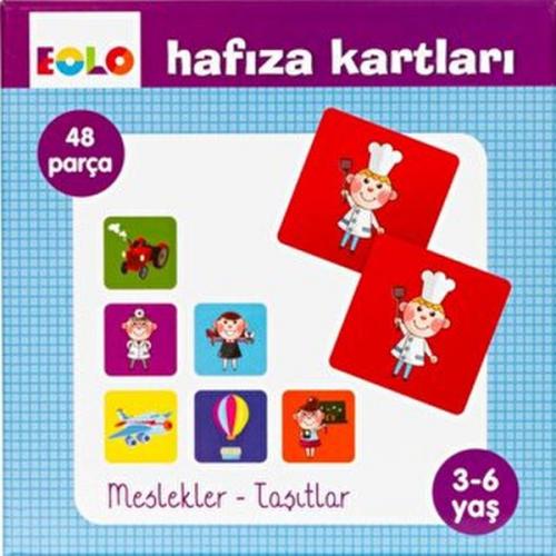 Meslekler - Taşıtlar - Hafıza Kartları - - Eolo Yayıncılık