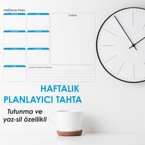 Haftalık Plan (Blister) - - Akıllı Kağıt