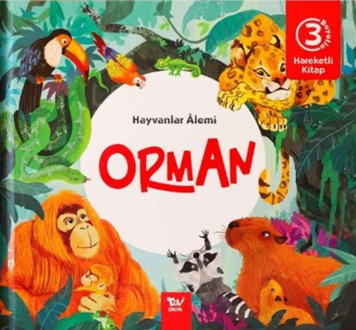 Hareketli Kitap 3d Hayvanlar Alemi Orman - Kolektif - Türkiye Diyanet 