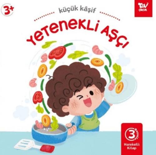 Hareketli Kitap 3d Küçük Kaşif Yetenekli Aşcı - Kolektif - Türkiye Diy