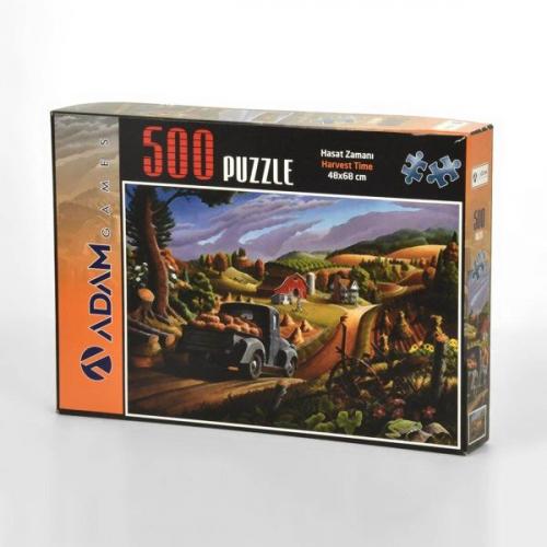 Hasat Zamanı 500 Parça Puzzle (48x68) - - Adam Games