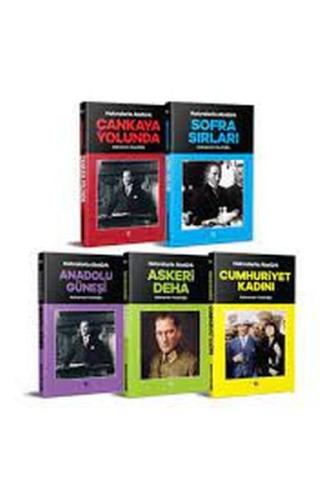 Hatıralarla Atatürk Seti - 5 Kitap Set - Kahraman Yusufoğlu - Halk Kit