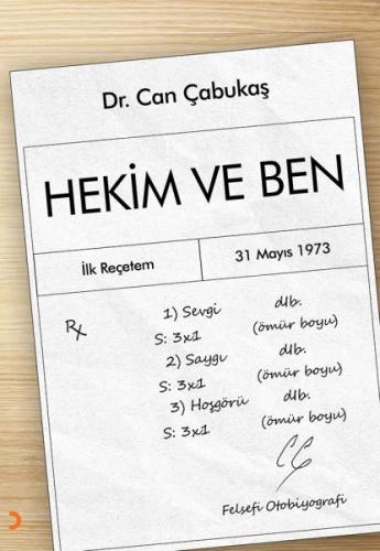 Hekim ve Ben - Can Çabukaş - Cinius Yayınları