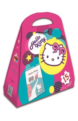 Hello Kitty Çantalı Yap Boz 15 Parça Puzzle (40608) - - Gordion Junior