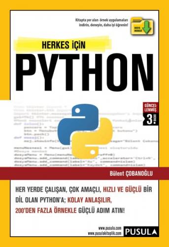 Herkes İçin Python - Bülent Çobanoğlu - Pusula Yayıncılık