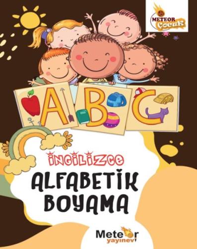 İngilizce Alfabetik Boyama Kitabı - - Meteor Yayınevi