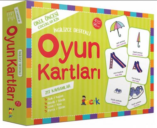 Oyun Kartları - Zıt Kavramlar - Kolektif - Nesil Okul Öncesi