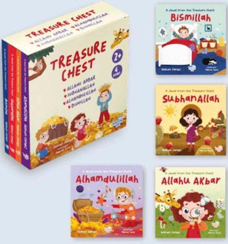 İngilizce Hazine Sandığı (Treasure Chest) (4 Kitap) - Aslıhan Cengiz -